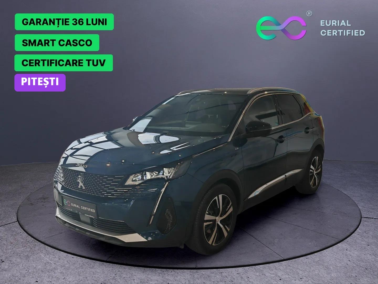 PEUGEOT 3008 SUV GT 1.2 PURETECH TURBO S&S 130 CP EAT8 EURO 6.4