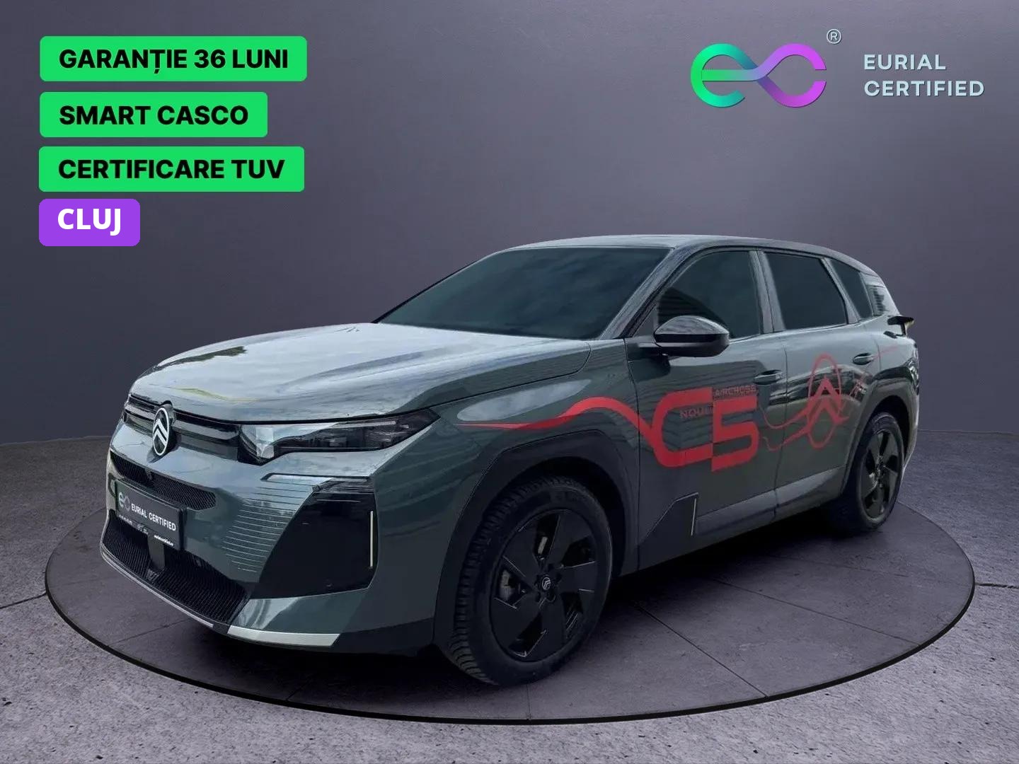 NOUL CITROEN C5 AIRCROSS SUV 5 USI MAX HYBRID 145 CP AUTOMATA