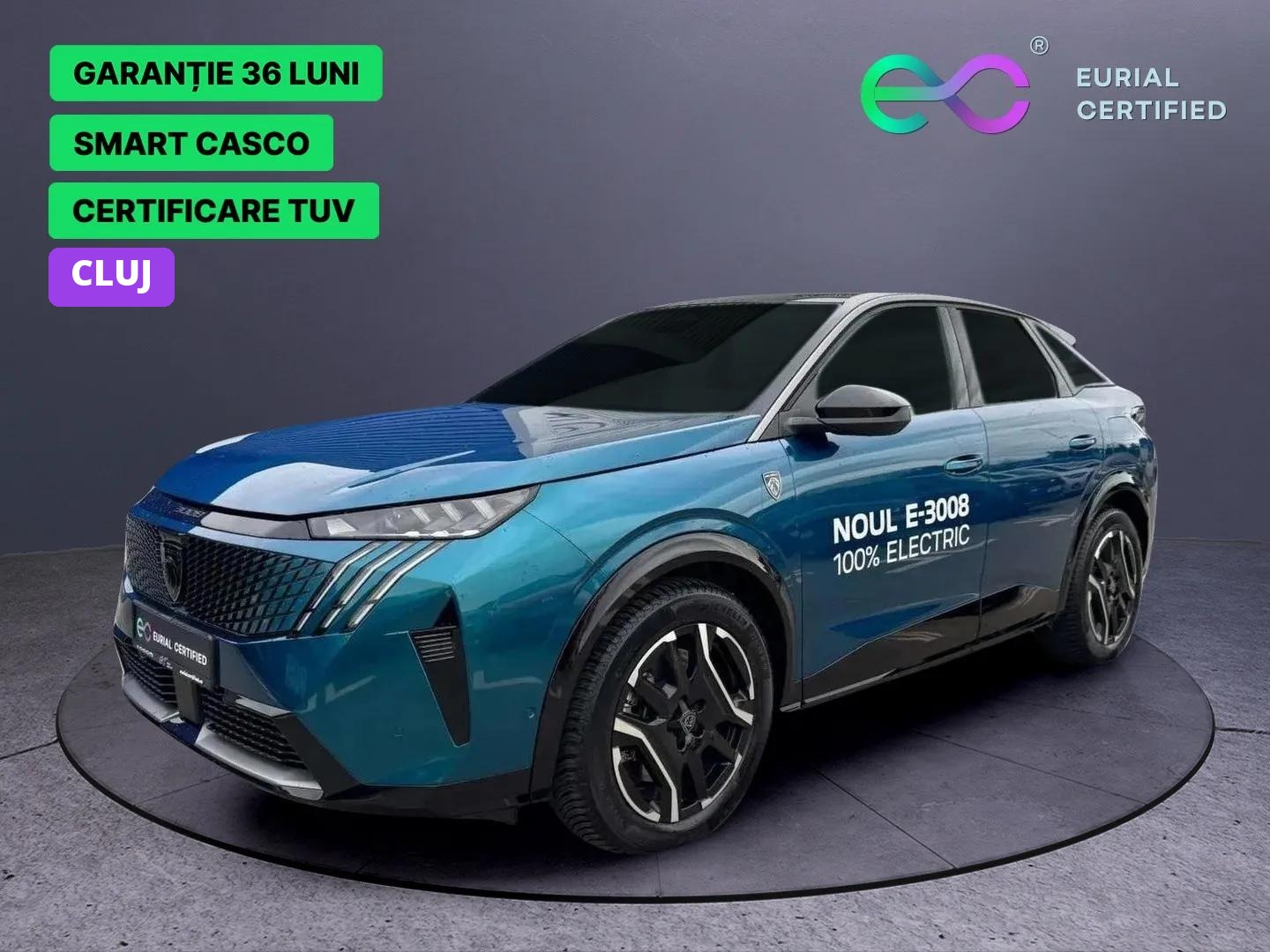 PEUGEOT E-3008 SUV 154 KW 210 CP GT ELECTRIC