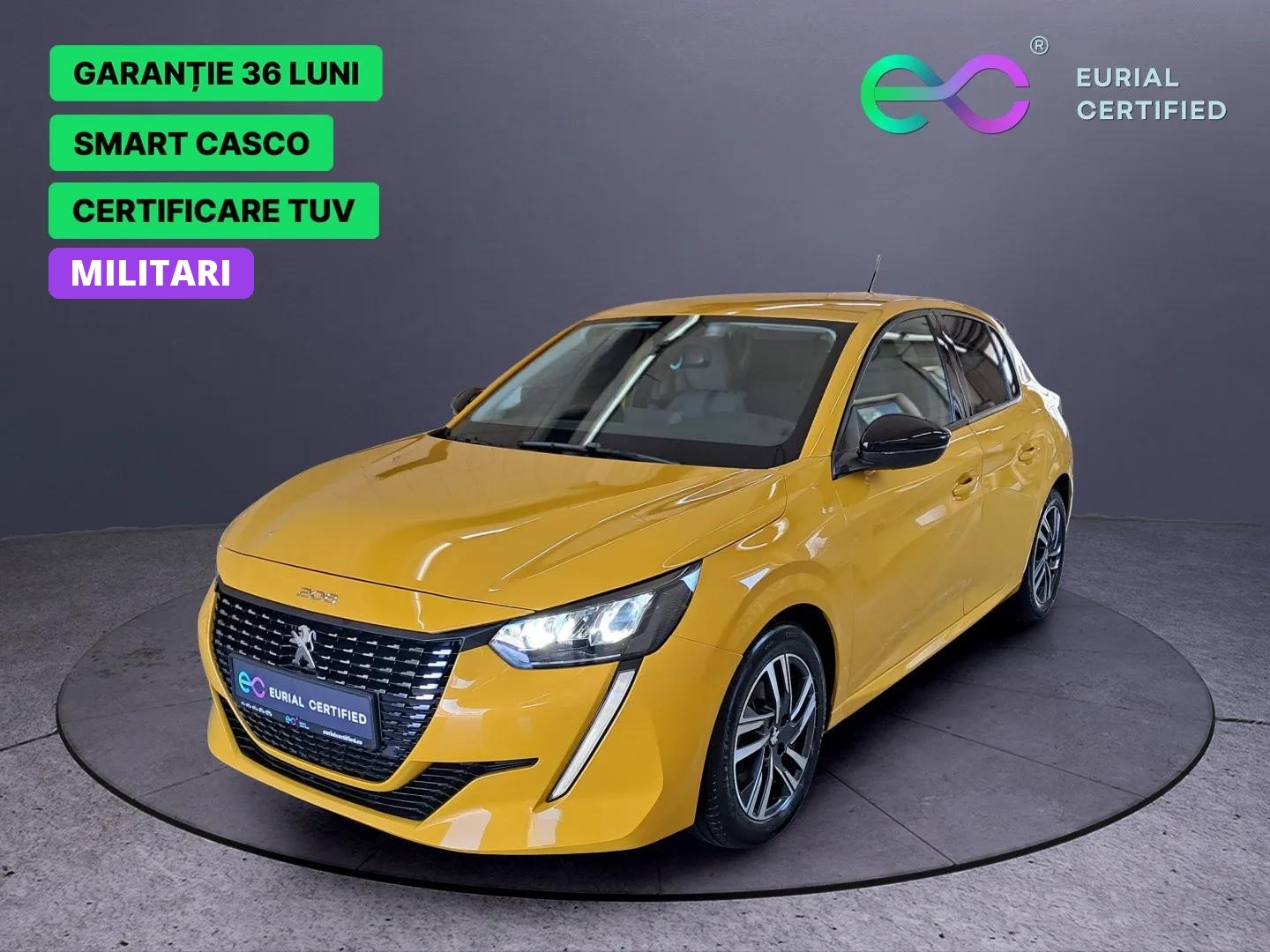 PEUGEOT 208 5 USI ALLURE PACK 1.2 PURETECH STT 100 CP EAT8 EURO 6.4