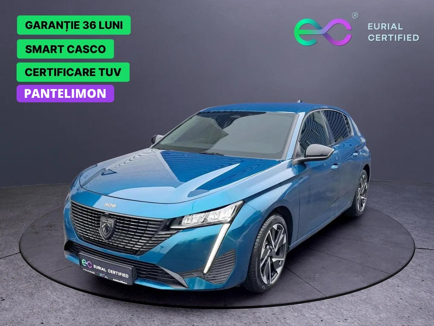 NOU 0 KM PEUGEOT 308 ALLURE 1.5 BLUEHDI 130 CP EAT8