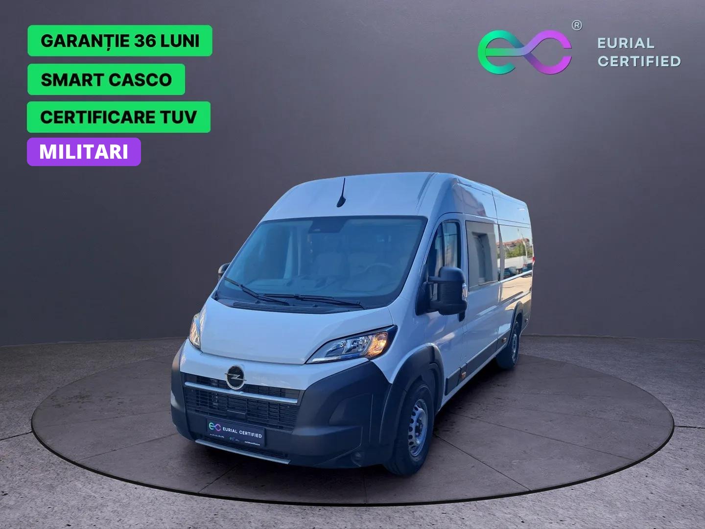OPEL MOVANO VAN VITRAT 4.0 HEAVY L4H2 2.2 DIESEL 180CP AT8 16+1 LOCURI