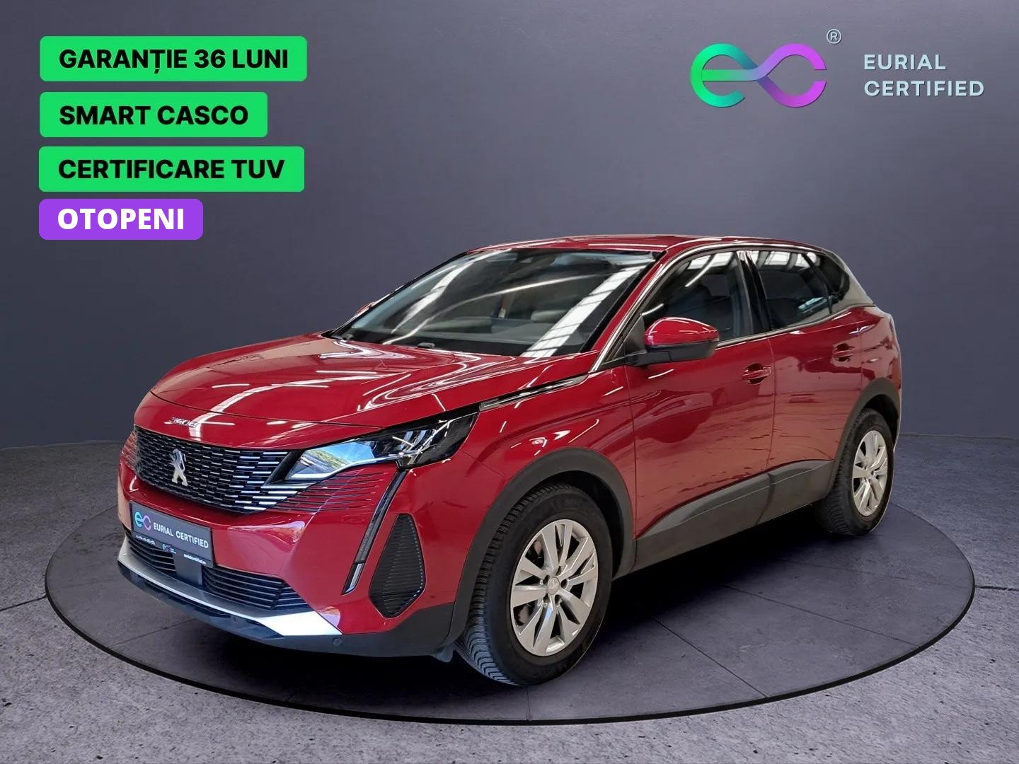 2021 - PEUGEOT 3008 ACTIVE PACK SUV - 1.2i PURETECH TURBO 130 CP - EAT8